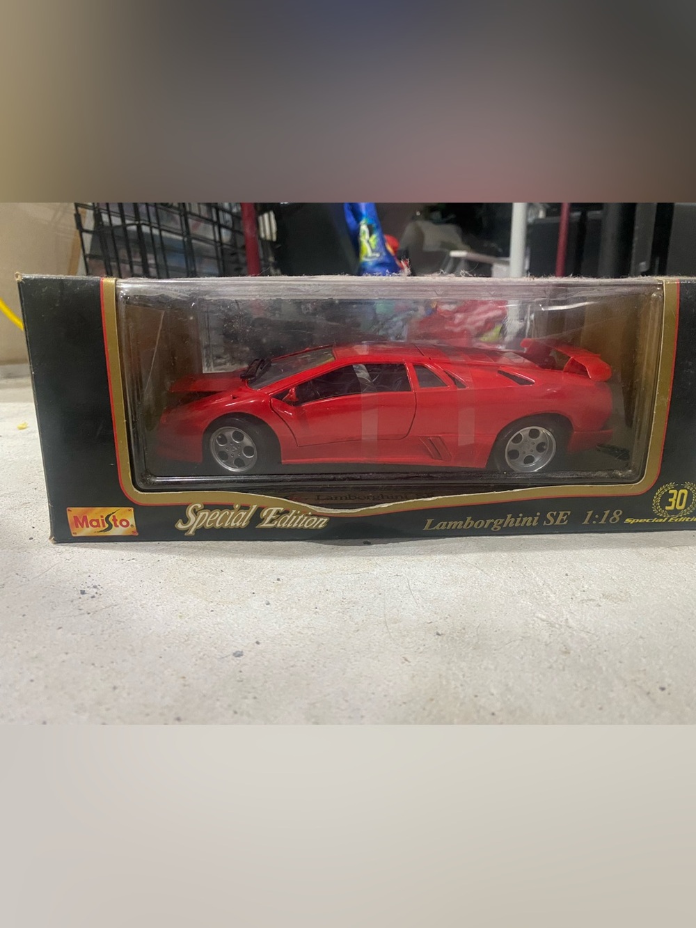 Lamborghini Red Special Edition Kids Toy Car